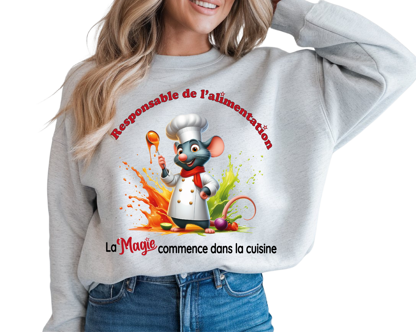 Magie en cuisine - Crewneck